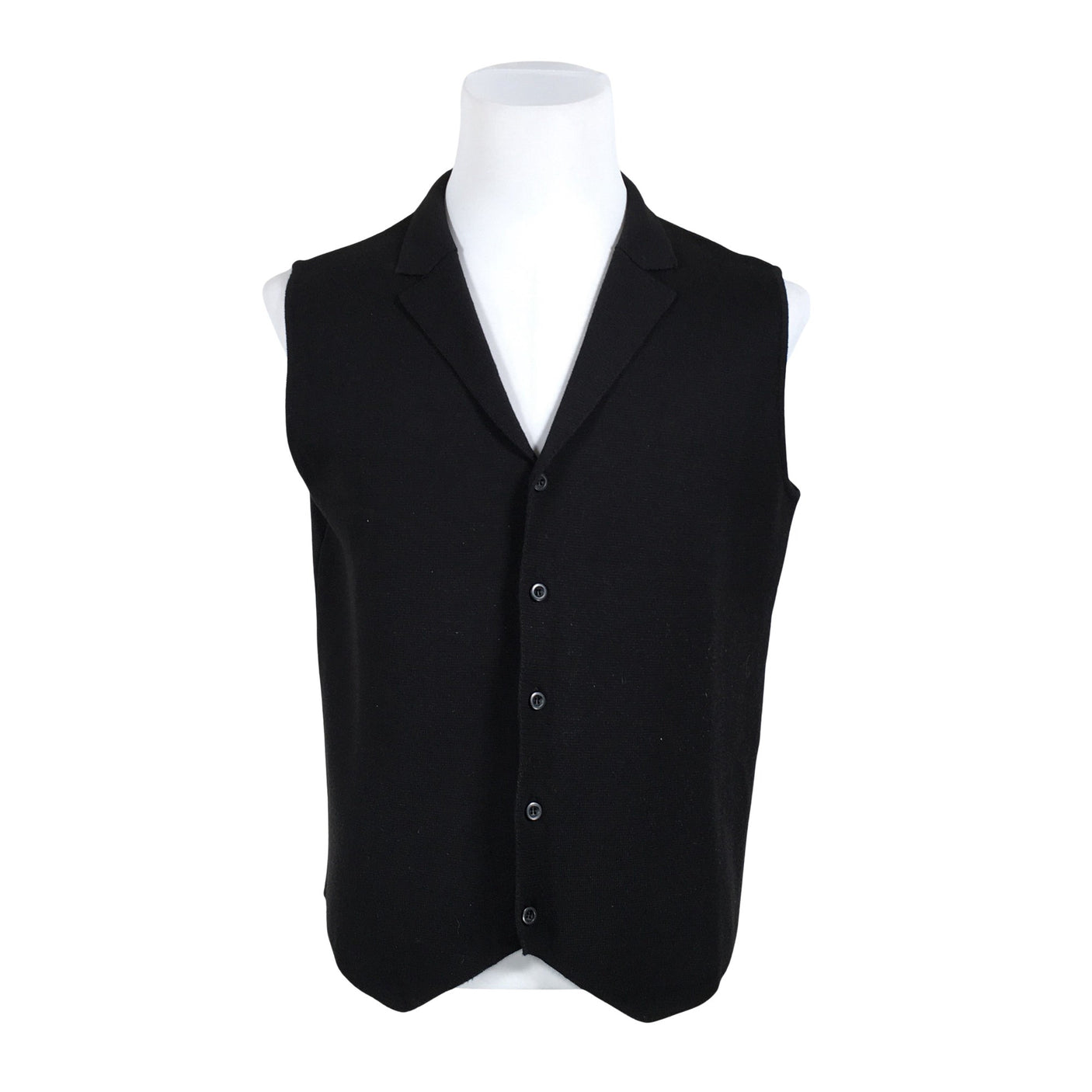 Unisex Rusty Neal - Kootud vest, suurus M - Must (1)
