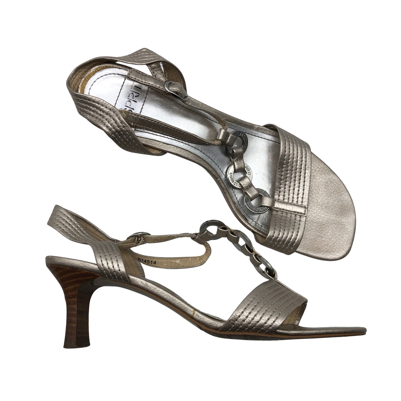 Unisex Esprit - Kontsaga rihmikud, suurus 38 - Kuld (1)