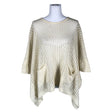 Unisex Think Positive - Pontšo, suurus 36 - Looduslik valge ()