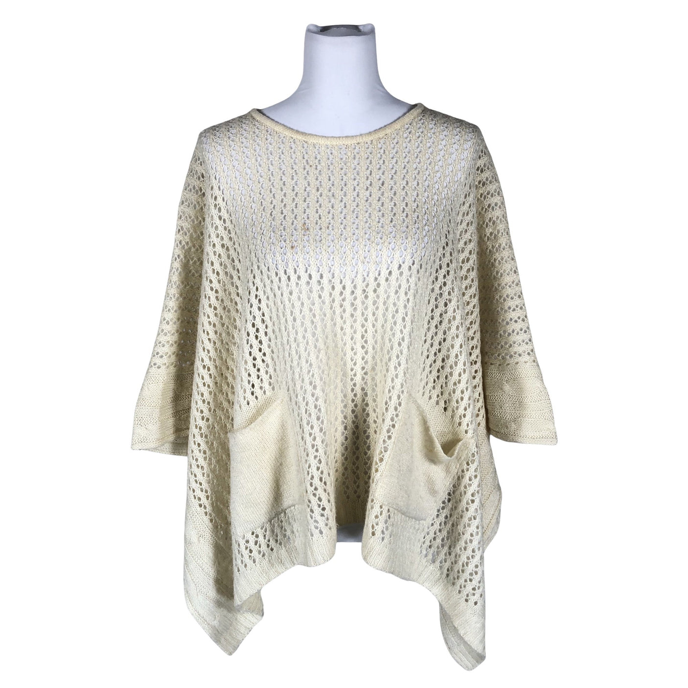 Unisex Think Positive - Pontšo, suurus 36 - Looduslik valge (1)
