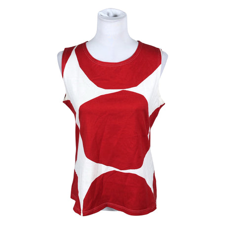 Unisex Marimekko - Trikotaažist topp, suurus 40 - Punane ()