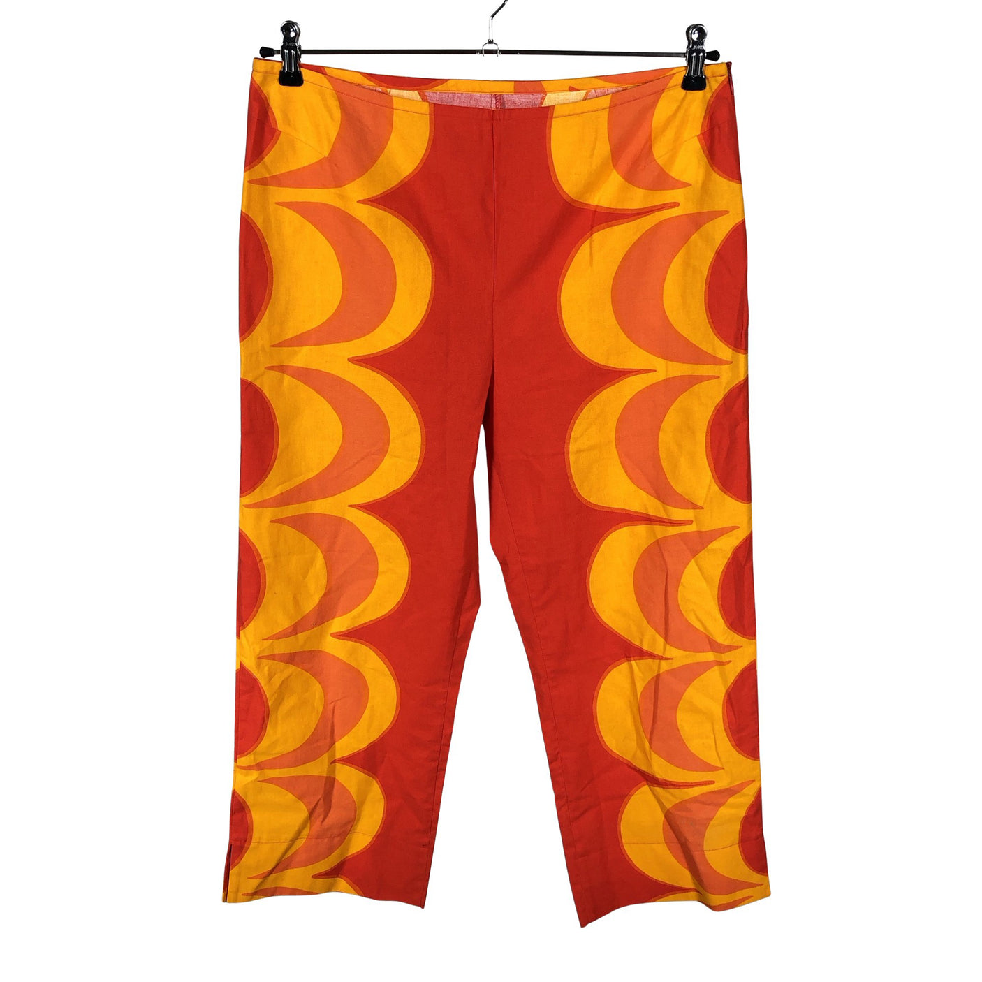 Unisex Marimekko - Mittevenivad püksid, suurus 42 - Oranž (1)