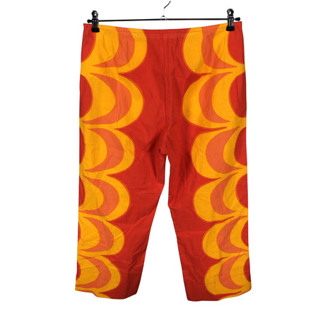 Unisex Marimekko - Mittevenivad püksid, suurus 42 - Oranž (2)