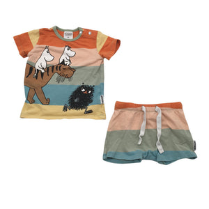 Unisex Moomin by Martinex - T-särk, suurus 62 - 68 - Oranž (1)