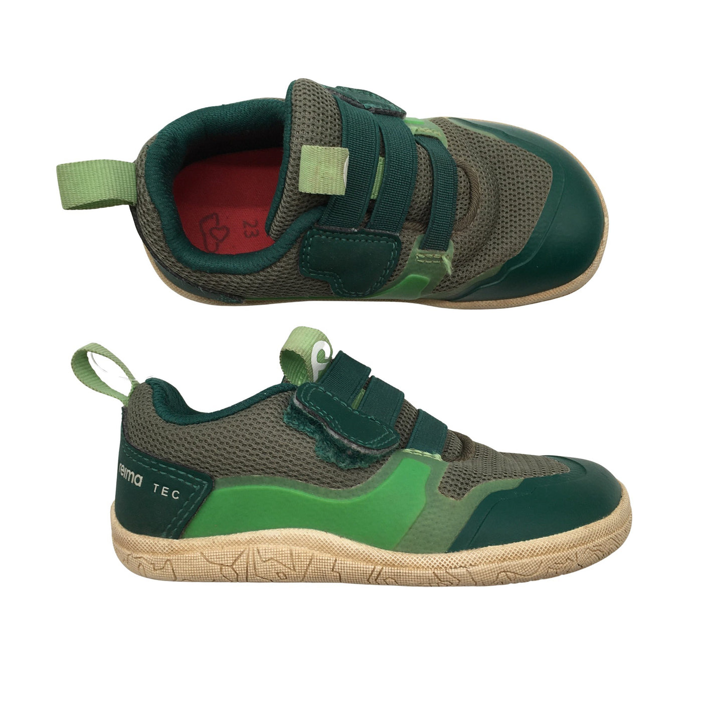 Unisex Reima - Tennised, suurus 23 - Roheline (1)