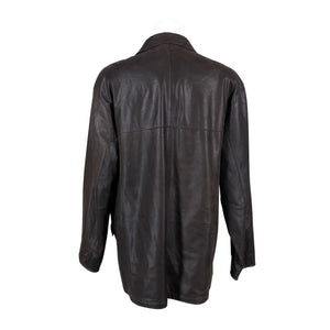 Unisex Big-L - Nahktagi, suurus XXXL - Pruun (2)