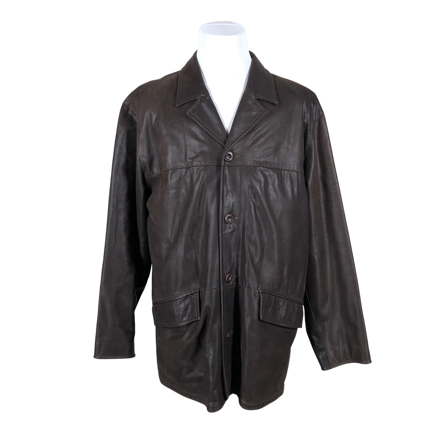 Unisex Big-L - Nahktagi, suurus XXXL - Pruun (1)