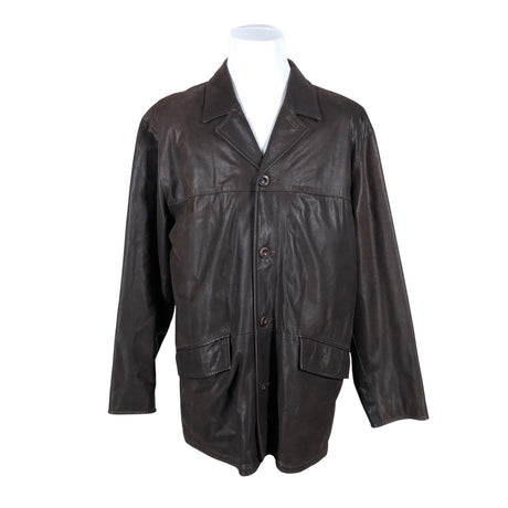Unisex Big-L - Nahktagi, suurus XXXL - Pruun ()
