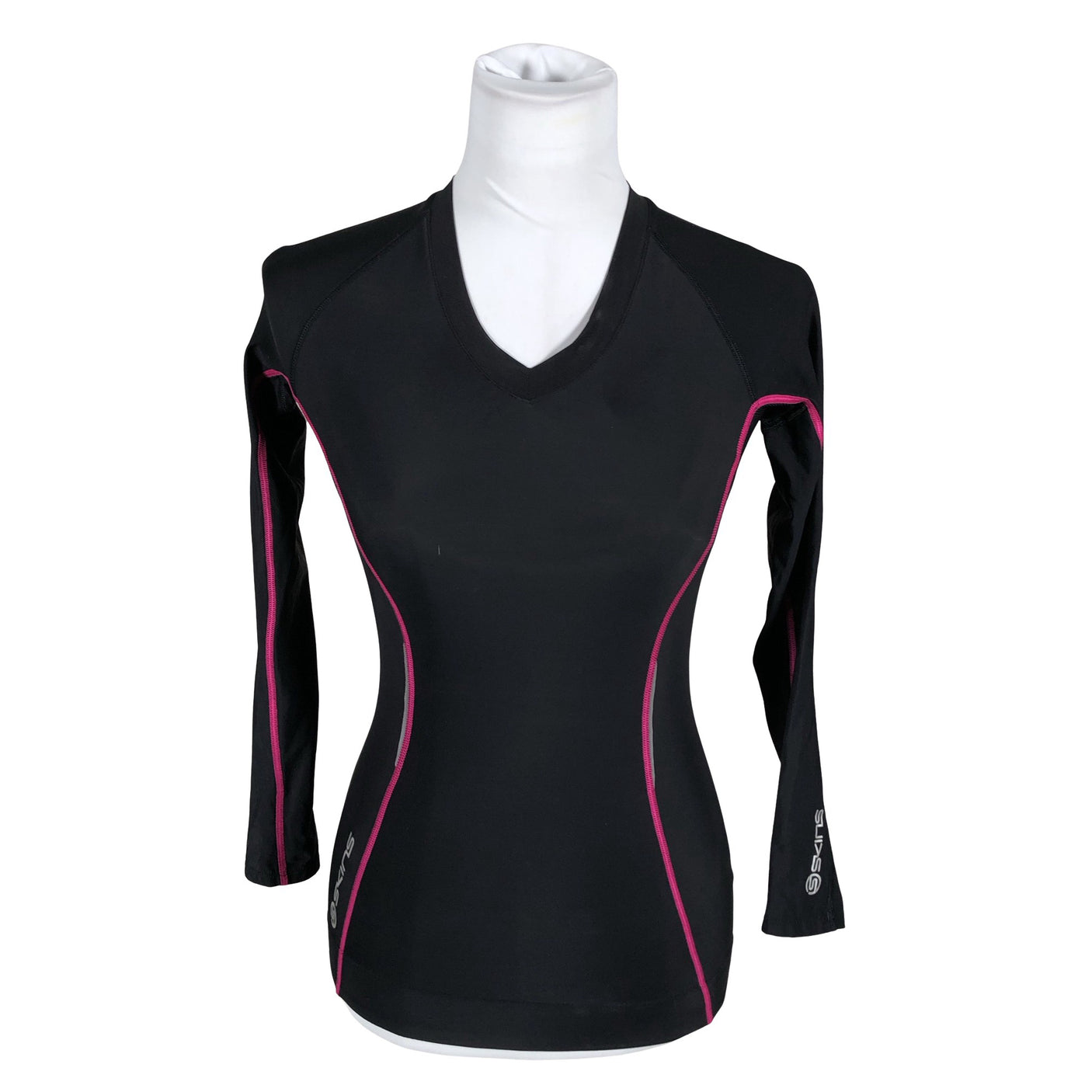 Unisex Skins - Spordisärk, pikad käised, suurus 38 - Must (1)