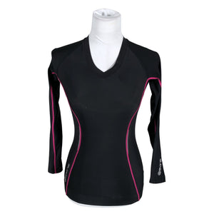 Unisex Skins - Spordisärk, pikad käised, suurus 38 - Must (1)