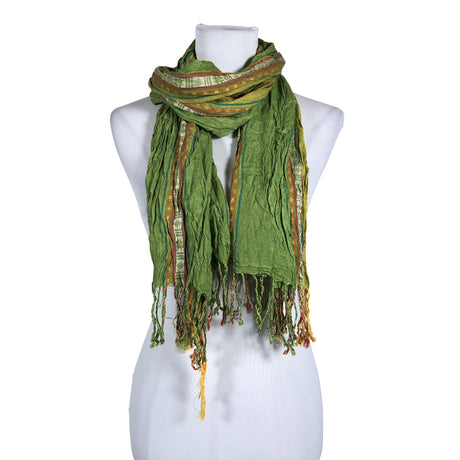 Unisex Pashmina - Õhuke sall, suurus Maxi - Roheline ()