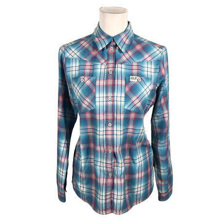 Unisex Jack Wolfskin - Flanellsärk, suurus 36 - Türkiis ()