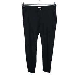 Unisex Part two - Trikotaažist püksid, suurus 36 - Must (1)