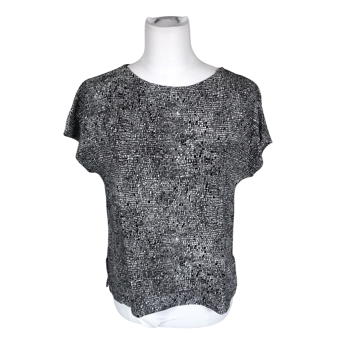 Unisex Marimekko - Lühikeste käistega pluus, suurus 36 - Must (1)