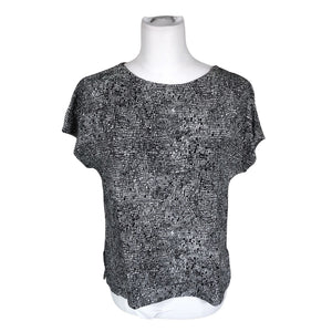 Unisex Marimekko - Lühikeste käistega pluus, suurus 36 - Must (1)