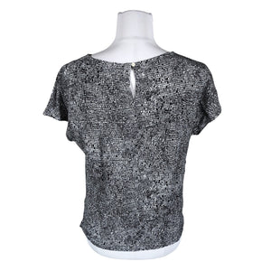 Unisex Marimekko - Lühikeste käistega pluus, suurus 36 - Must (2)