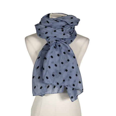 Unisex Fransa - Õhuke sall, suurus Maxi - Helesinine ()