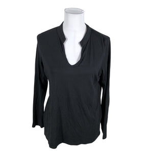 Unisex Massimo Dutti - Trikotaažist pluus, suurus 40 - Must (1)