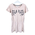 Unisex One We Like - Trikotaažist kleit, suurus 122 - 128 - Heleroosa ()