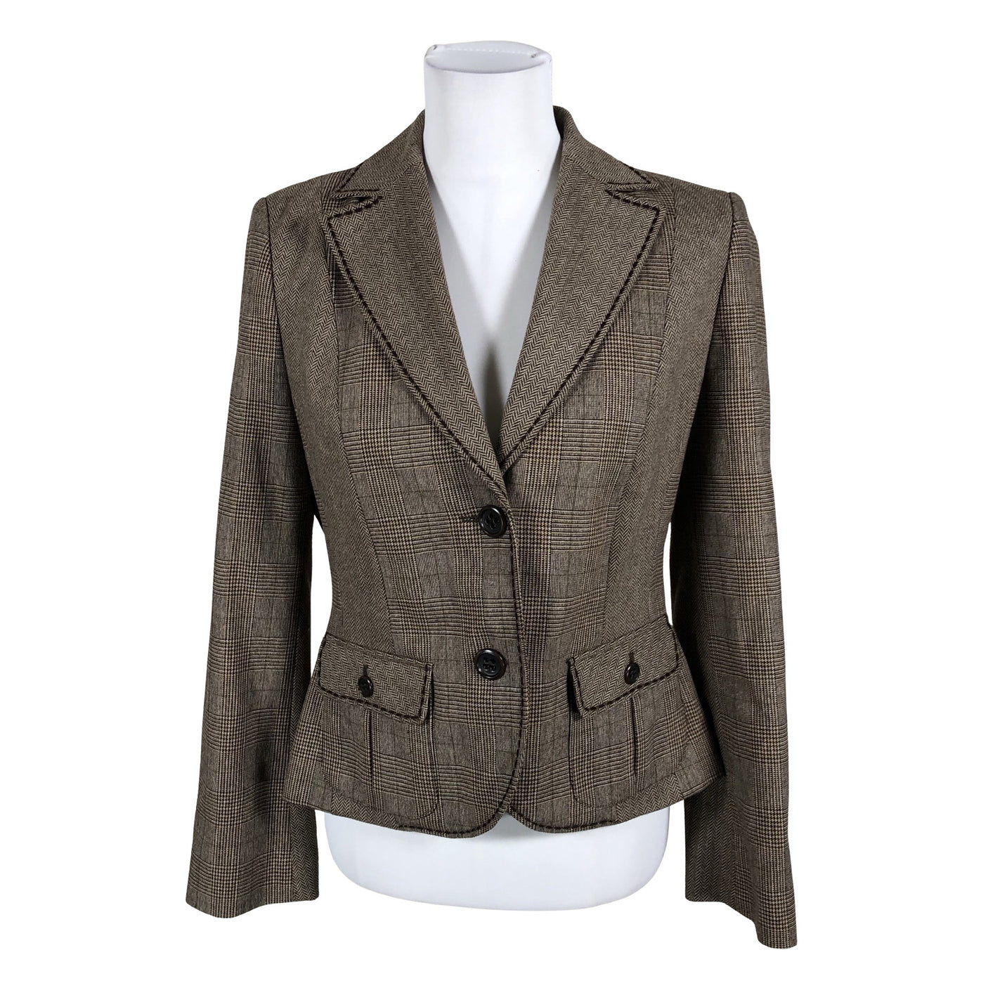Unisex s.Oliver - Jakk, suurus 38 - Pruun (1)