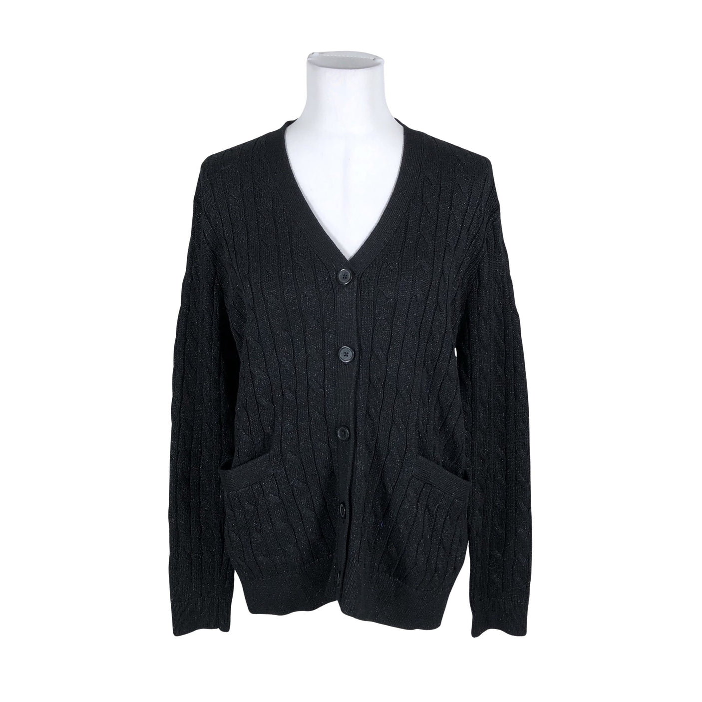 Unisex Lauren Ralph Lauren - Kardigan, suurus 38 - Must (1)