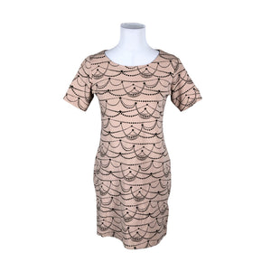 Unisex NOSH - Dressikangast kleit, suurus 34 - Heleroosa (1)