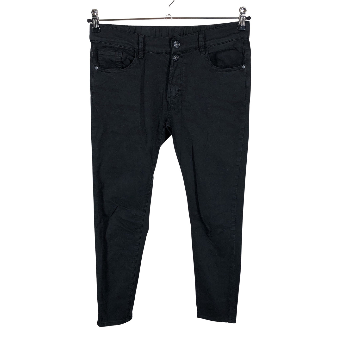 Unisex Perfect Jeans - Teksad, suurus 38 - Must (1)