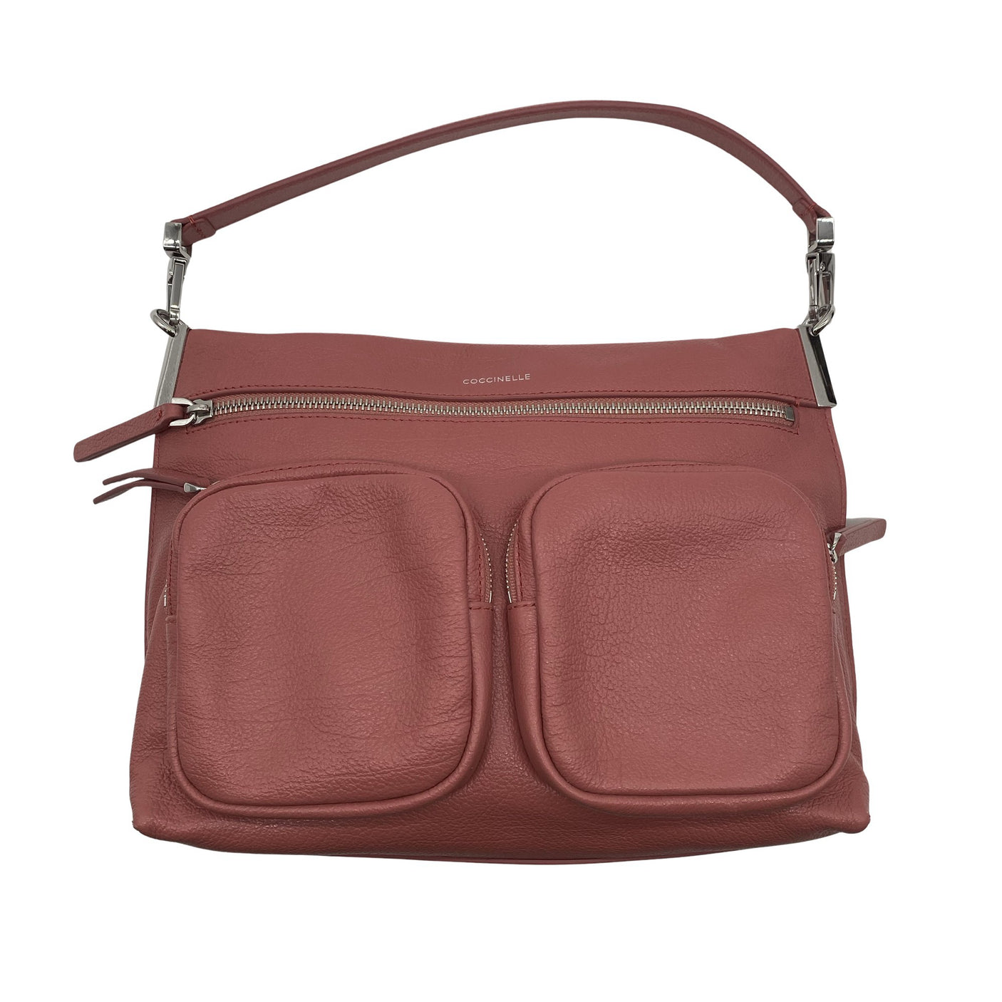 Unisex Coccinelle - Käekott, suurus Midi - Heleroosa (1)