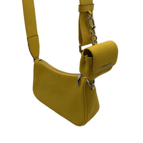 Unisex Michael Kors - Õlakott, suurus Mini - Kollane (2)