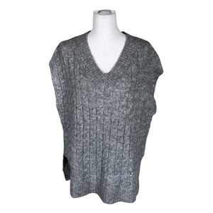 Unisex Lindex - Kootud vest, suurus 36 - Hall (1)
