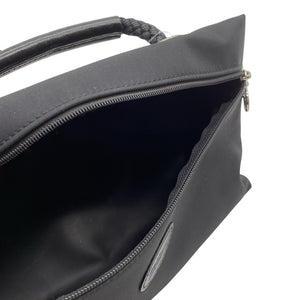 Unisex Longchamp - Kosmeetikakott, suurus Midi - Must (2)