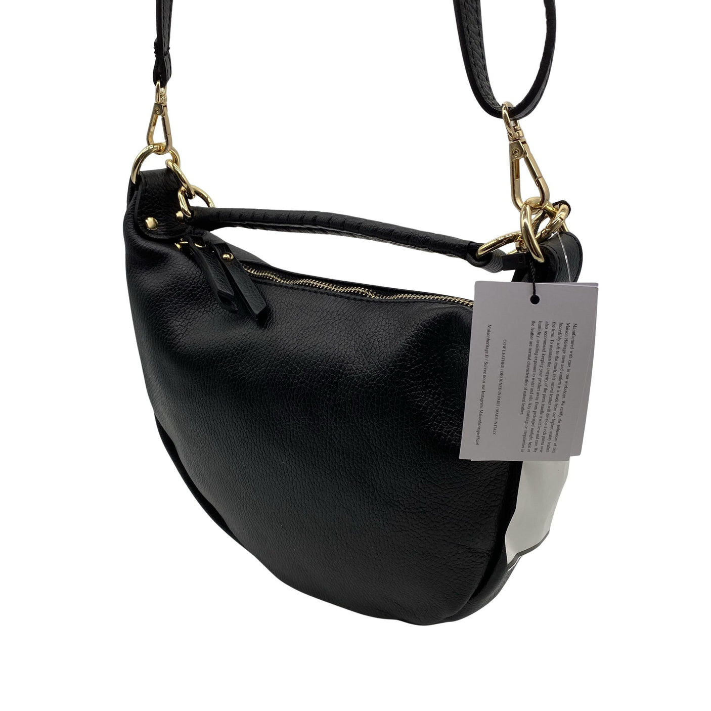 Unisex Maison Héritage - Käekott, suurus Mini - Must (2)