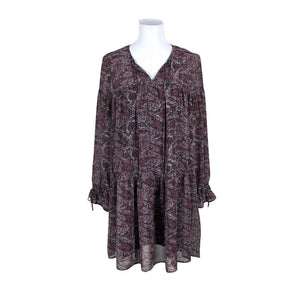 Unisex Hugo Boss - Õhuke kleit, suurus 38 - Veinipunane (1)