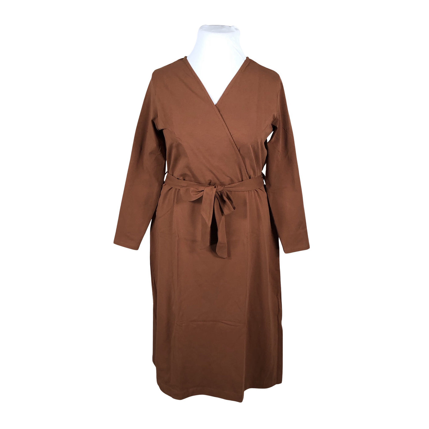 Unisex NOSH - Trikotaažist kleit, suurus 40 - Pruun (1)