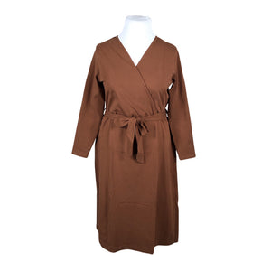 Unisex NOSH - Trikotaažist kleit, suurus 40 - Pruun (1)