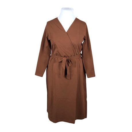 Unisex NOSH - Trikotaažist kleit, suurus 40 - Pruun ()