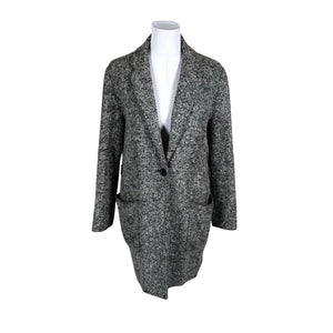 Unisex Maison Scotch - Villane mantel, suurus 38 - Hall (1)