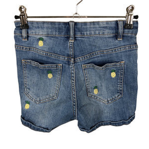 Unisex Lindex - Teksast lühikesed püksid, suurus 128 - 134 - Sinine (2)
