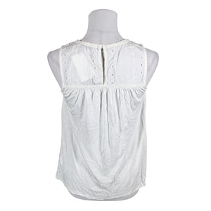 Unisex EDC by Esprit - Trikotaažist topp, suurus 34 - Valge (2)