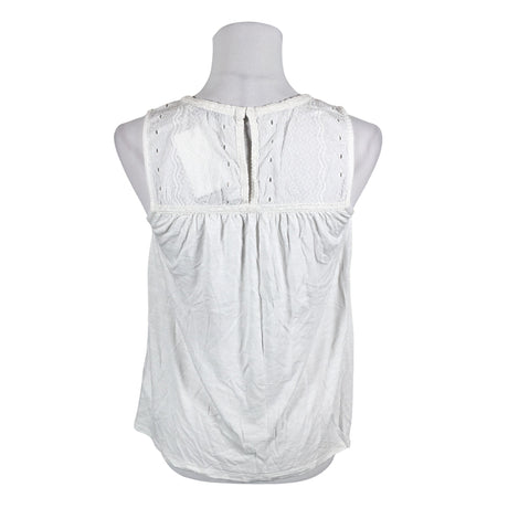 Unisex EDC by Esprit - Trikotaažist topp, suurus 34 - Valge (2)