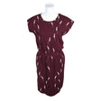 Unisex NOSH - Trikotaažist kleit, suurus 34 - Veinipunane ()