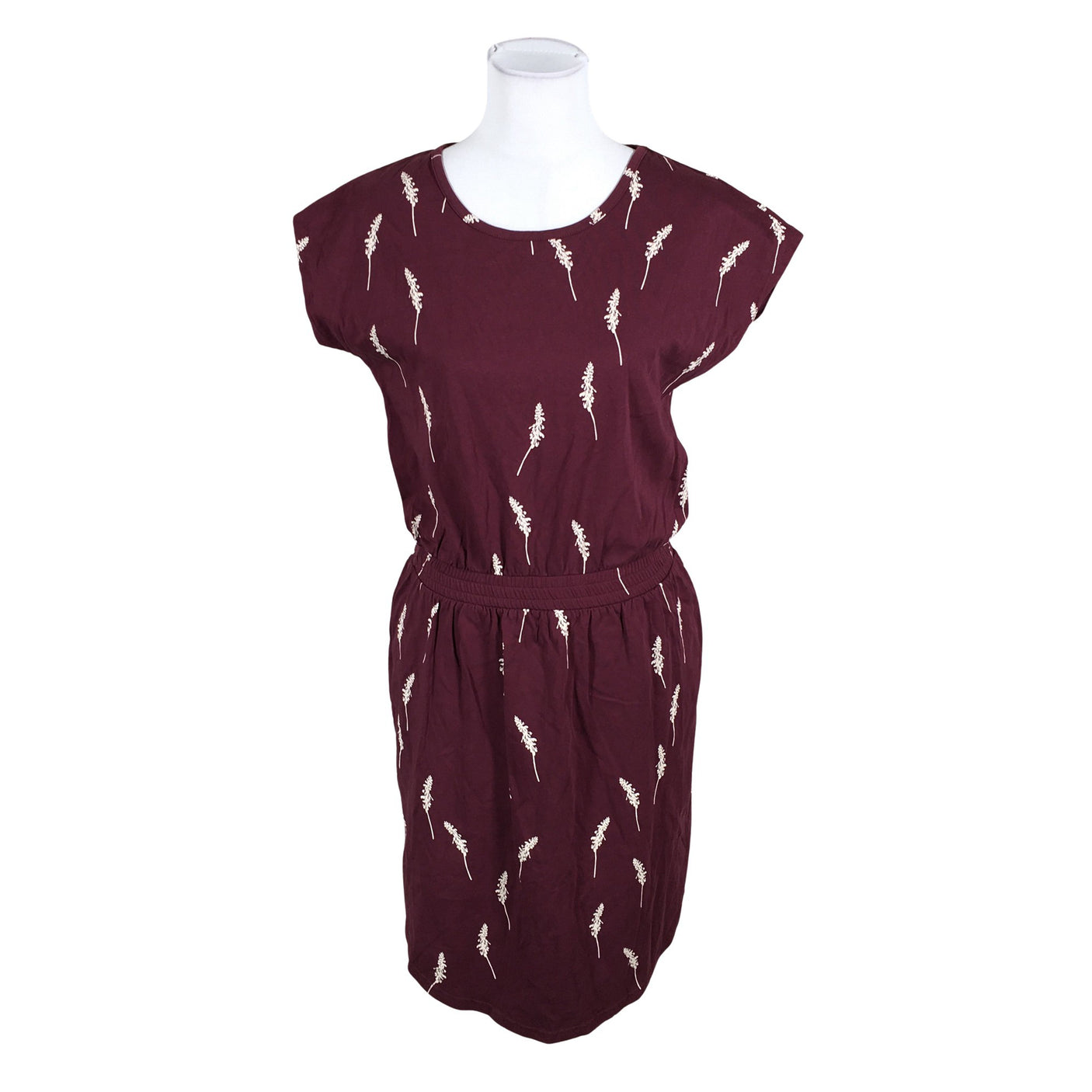 Unisex NOSH - Trikotaažist kleit, suurus 34 - Veinipunane (1)