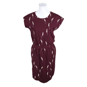 Unisex NOSH - Trikotaažist kleit, suurus 34 - Veinipunane (1)