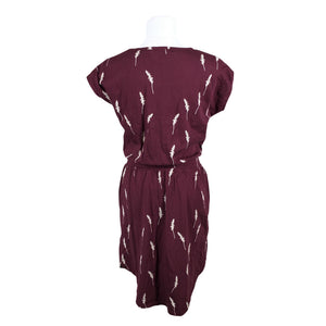 Unisex NOSH - Trikotaažist kleit, suurus 34 - Veinipunane (2)