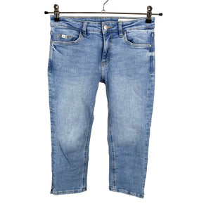 Unisex Esprit - Teksast poolpikad püksid, suurus W26 - Helesinine (1)