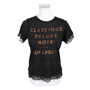 Unisex Superdry - T-särk, suurus 38 - Must (1)