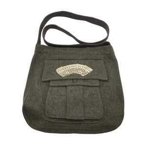 Unisex Globe Hope - Õlakott, suurus Midi - Pruun (1)