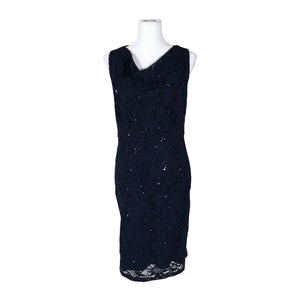 Unisex Young Couture by Barbara Schwarzer - Pidulik kleit, suurus 40 - Sinine (2)