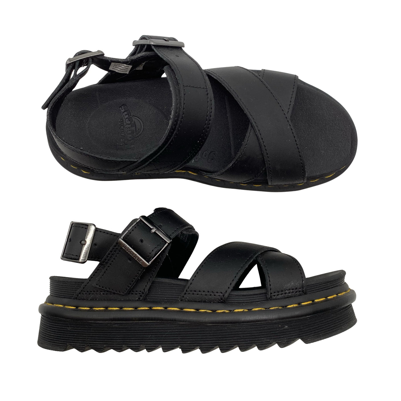 Unisex Dr. Martens - Rihmikud, suurus 38 - Must (1)