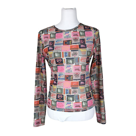 Unisex Tommy Jeans (Tommy Hilfiger) - Trikotaažist pluus, suurus 38 - Heleroosa ()